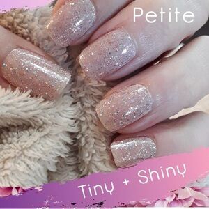 Color Street Tiny & Shiny, Petite Size Nail Polish Strips